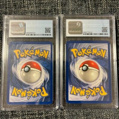 Pokemon Beedrill & Ekans – Graded CGC Pair 6.5 & 8