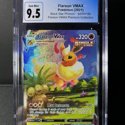 Pokemon Flareon VMAX Premium Collection Promo  CGC 9.5