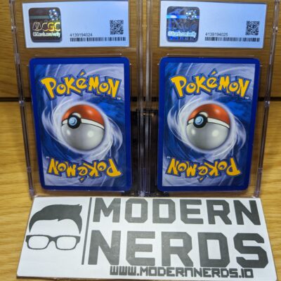 Pokemon Darkrai & Cresselia Legend Top & Bottom Graded CGC 8.5 & 7.5