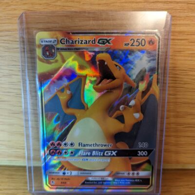 Pokemon Charizard GX Hidden Fates 9/68 Star Great Condition Mint/NM